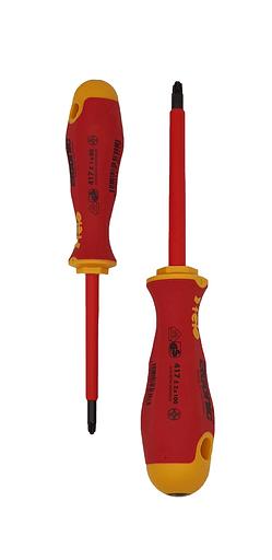 Набор крестовых диэлектрических отверток Ergonic 2 шт фото 2