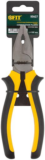 Плоскогубцы комбинированные ''Стайл'', мягкие прорезиненные ручки, молибденовое покрытие 180 мм фото 3