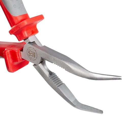 Длинногубцы изогнутые диэлектрические 200 мм серия СТАНДАРТ фото 4