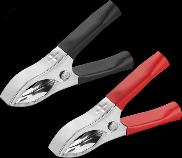 Зажим ОНЛАЙТ 80 861 OAC-30A-75-H2 (крокодил, 30 А, упаковка 2шт) фото 1