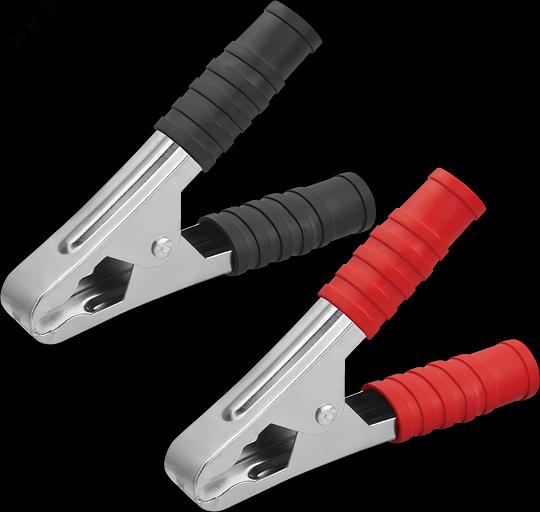 Зажим ОНЛАЙТ 80 867 OAC-100A-105-H2 (крокодил, 100 А, упаковка 2шт) фото 1