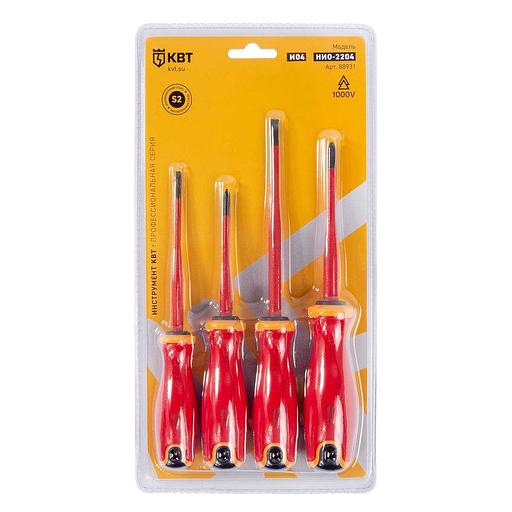 Набор диэлектрических отверток НИО-2204 серия СЛИМ фото 1