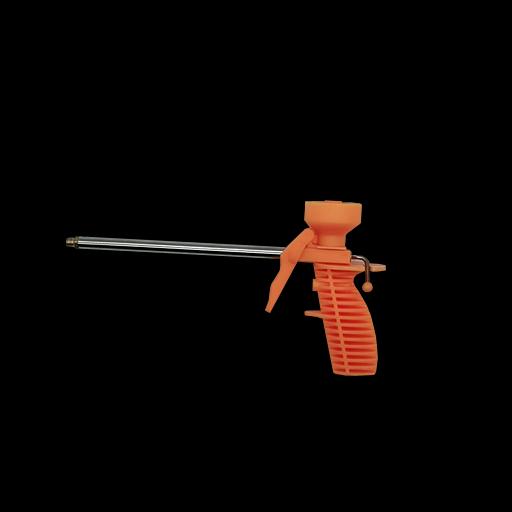 Пистолет для монтажной пены ЛАЙТ пластмассовый корпус фото 1