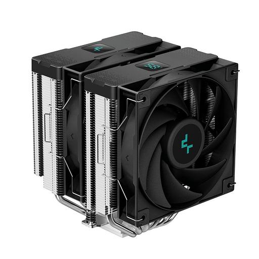 Вентилятор для процессора DeepCool AG620 DIGITAL Socket 115X/1700/1200/AM4/AM5, 120mm, 1950rpm, 29,4 дБ, 260W, 4-pin, Al+Cu (R-AG620-BKNDMN-G-1) фото 2