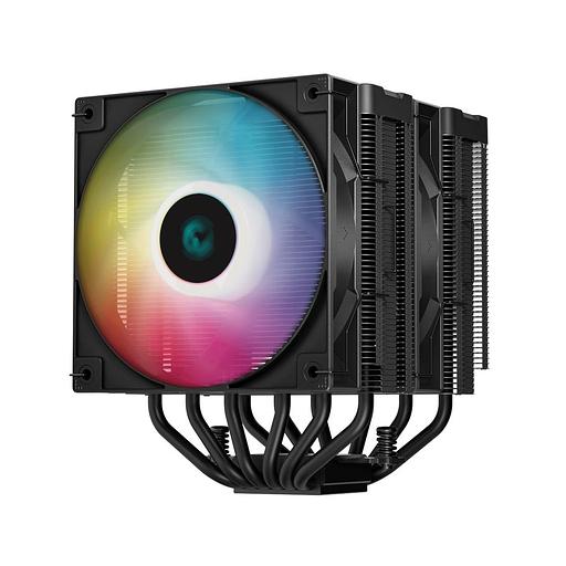 Вентилятор для процессора Deepcool AG620 DIGITAL BK ARGB black Socket 115X/1700/1200/AM4/AM5, 120mm, 1950rpm, 29,4 дБ, 260W, PWM 4-pin, Al+Cu (R-AG620 фото 1