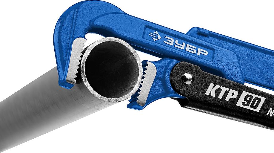 Ключ трубный, прямые губки КТР-90, №0 фото 2