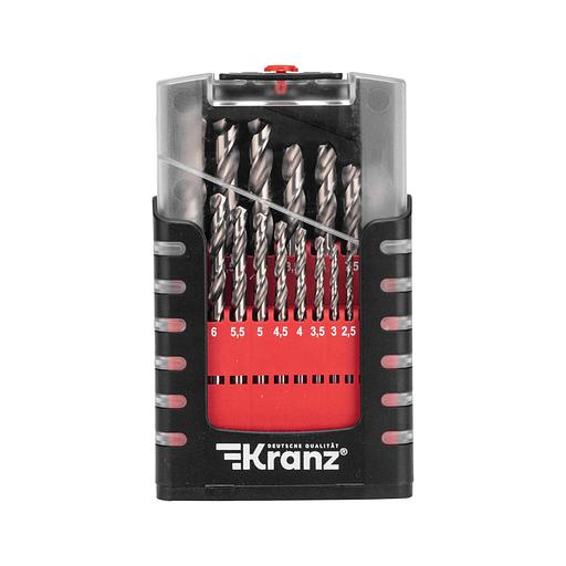 Набор сверл по металлу 1-10мм (через 0,5мм), 19 шт. Р6М5 Ц/Х фото 3