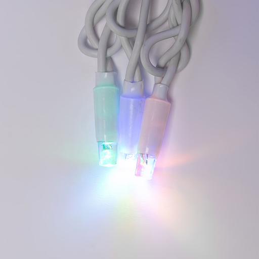 Гирлянда светодиодная со статическим свечением 10м Соединяемая 120 светодиодов Разноцветный свет Провод белый ULD-S1000-120/SWK MULTI IP67 фото 3