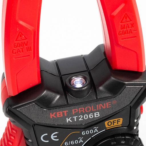 Токовые клещи цифровые KT 206B серия PROLINE фото 4