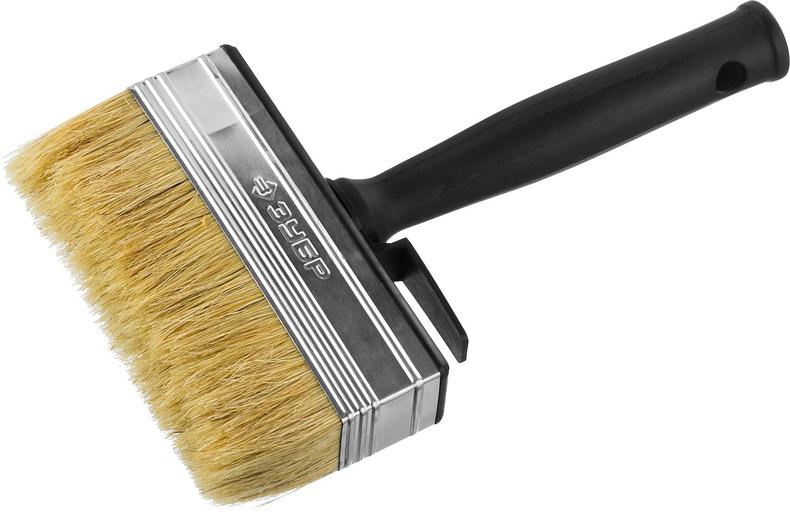 Кисть-макловица ''ОПТИМА'', светлая щетина, пластмассовый корпус, 30х120мм фото 1