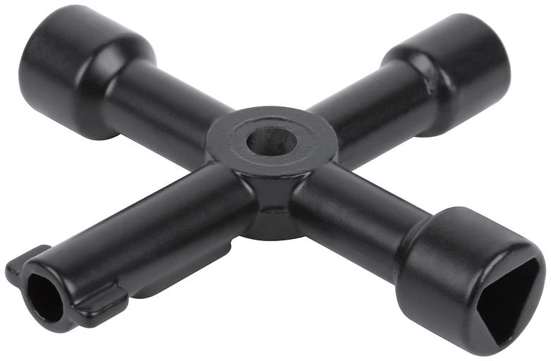 Ключ универсальный для электрошкафов 4-в-1 фото 1