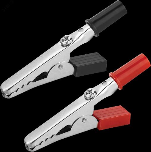 Зажим ОНЛАЙТ 80 855 OAC-5A-55-H2 (крокодил, 5 А, упаковка 2шт) фото 1