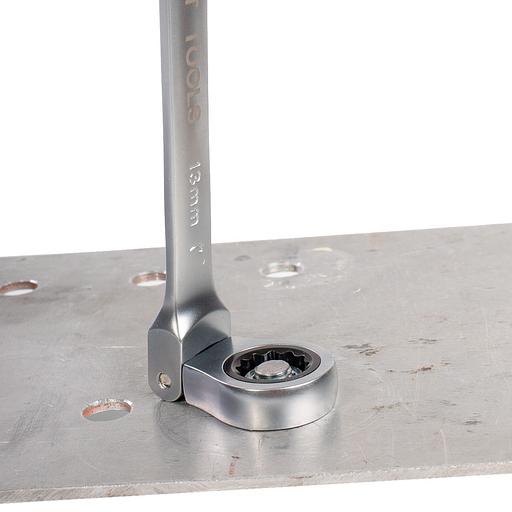 Ключ гаечный комбинированный трещоточный с шарниром 10 мм серия KBT-PROFESSIONAL фото 8