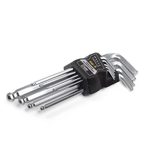 Набор шестигранных ключей с шаром КШ-9 серия KBT-PROFESSIONAL фото 2