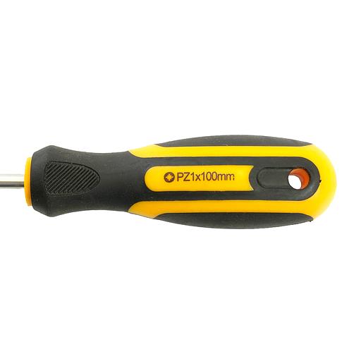 Отвертка крестовая Pz1х100мм Cr-V фото 2