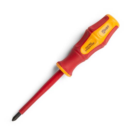 Отвертка диэлектрическая шлицевая 3х100 серия ПРОФИ фото 7