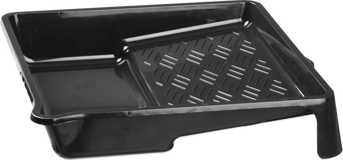 Ванночка малярная ''СТАНДАРТ'' пластмассовая, для валиков до 270 мм, 330х350мм, 0,8 л фото 1