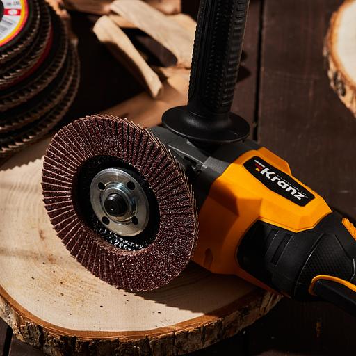 Круг лепестковый торцевой, P60, 115х22,2мм фото 3