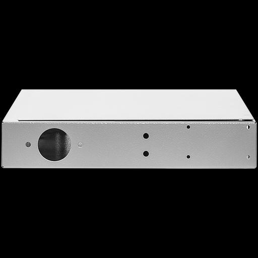 Кросс оптический 19" (ШКОС) укомплектованный на 8 SC портов (комплект с розетками и пигтейлами) фото 2