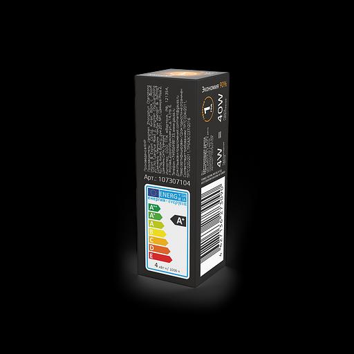 Лампа светодиодная LED 4 Вт 400 Лм 2700К теплая G4 капсула 220 В керамика Black Gauss фото 6