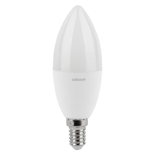 Лампа светодиодная LED 10 Вт E14 3000К 800Лм свеча 220 В (замена 75Вт) OSRAM фото 2
