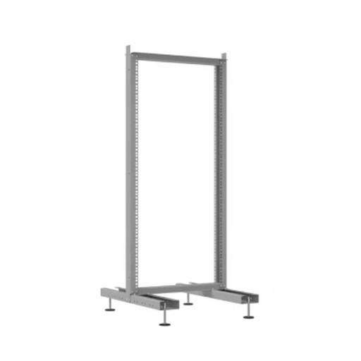 Стойка монтажная однорамная 24U 1230x530x600мм фото 1