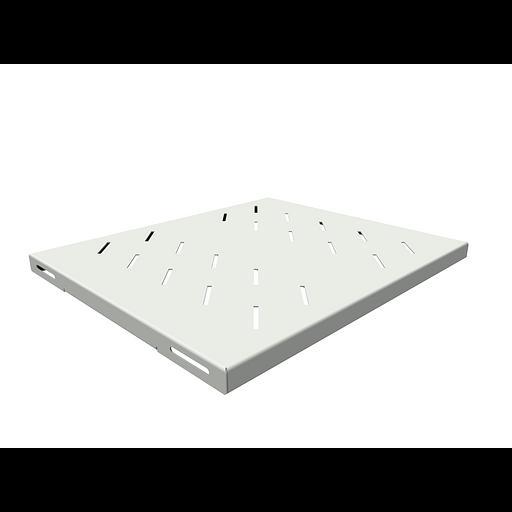 Полка стационарная усиленная для шкафов глубиной 600мм, (глубина полки 400мм) распределенная нагрузка 120кг, цвет-серый (SNR-SHELF-06040-120G) фото 1