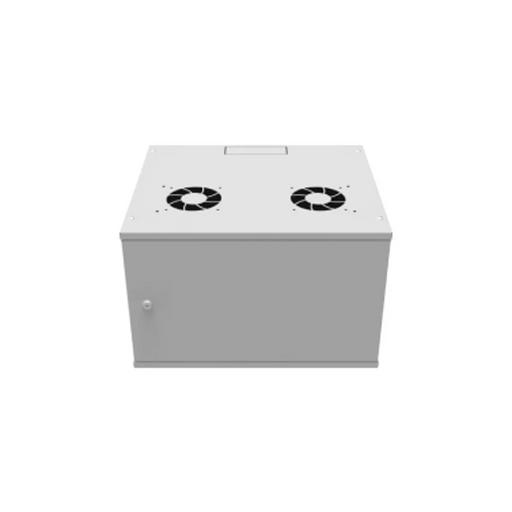 Шкаф телекоммуникационный настенный 6U, 523х450х332мм серия LITE (металлическая дверь) фото 2