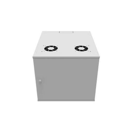 Шкаф телекоммуникационный настенный 9U, 523х600х465мм серия LITE (металлическая дверь) фото 2