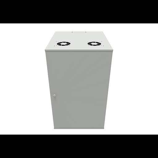 Шкаф телекоммуникационный настенный 18U, 523х600х866мм серия LITE (металлическая дверь) фото 2