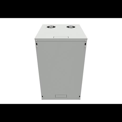 Шкаф телекоммуникационный настенный 18U, 523х600х866мм серия LITE (металлическая дверь) фото 3