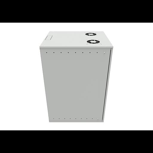 Шкаф телекоммуникационный настенный 18U, 523х600х866мм серия LITE (металлическая дверь) фото 4
