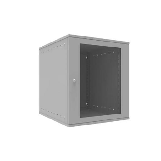 Шкаф телекоммуникационный настенный 12U, 523х600х599мм серия LITE (стеклянная дверь) фото 1