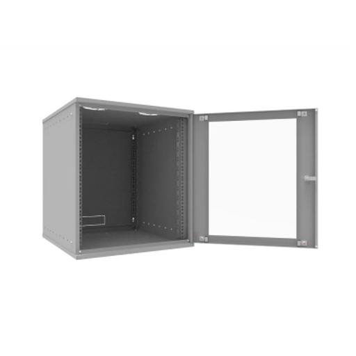 Шкаф телекоммуникационный настенный 12U, 523х600х599мм серия LITE (стеклянная дверь) фото 5
