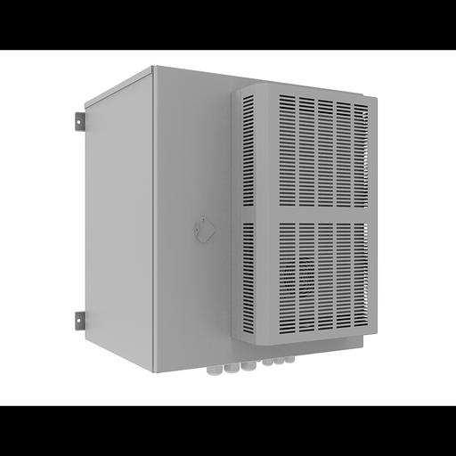 Шкаф уличный всепогодный 15U глубина 600мм (предустановленный кондиционер 500Вт) фото 1