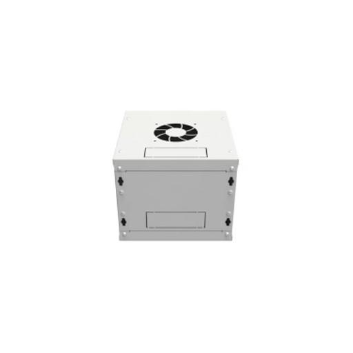 Шкаф телекоммуникационный настенный 4U, 10" 294х300х243мм серия LITE (металлическая дверь) фото 4