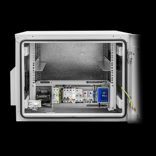 Шкаф уличный всепогодный 9U глубина 600мм (нагрев, охлаждение, контроль климата, ERD ) фото 4