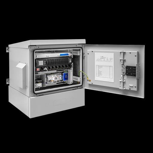 Шкаф уличный всепогодный 9U глубина 600мм (нагрев, охлаждение, контроль климата, ERD ) фото 6