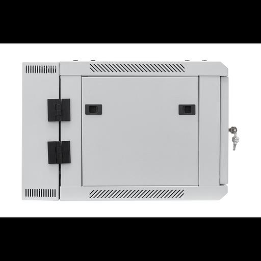 Шкаф телекоммуникационный настенный 6U, 600х550х370мм двухсекционный фото 4