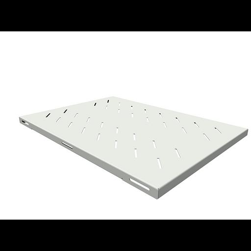 Полка стационарная усиленная в шкаф глубиной 900мм, (глубина полки 650мм) нагрузка 250кг, цвет-серый (SNR-SHELF-09065-250G) фото 1