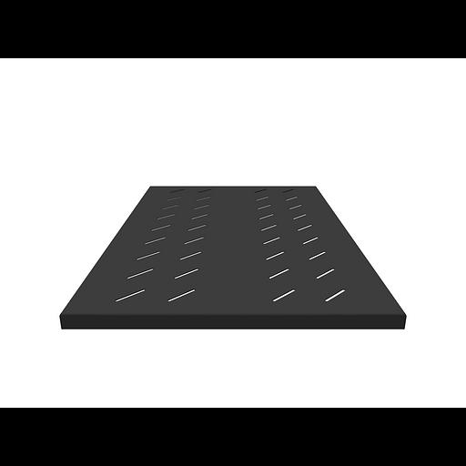 Полка стационарная усиленная для шкафов глубиной 1000мм, (глубина полки 710мм) распределенная нагрузка 120кг, цвет-черный (SNR-SHELF-10071-120B) фото 3