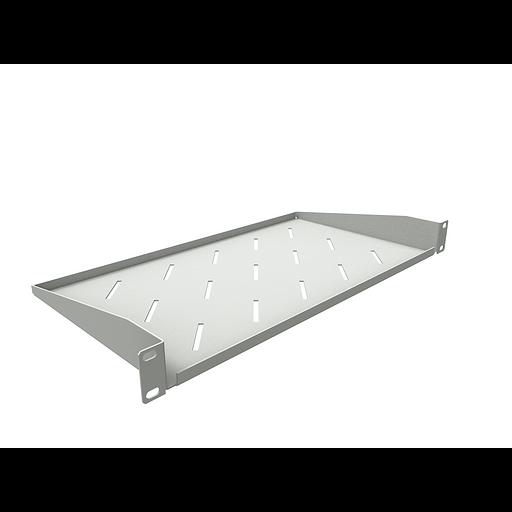 Полка консольная для шкафов глубиной 400мм, (глубина полки 250мм) распределенная нагрузка 20кг, цвет-серый (SNR-SHELF-04025-20GC) фото 1