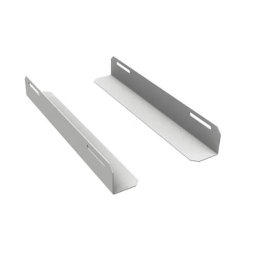 Комплект уголков опорных для шкафа глубиной 600мм (глубина уголка 350мм), распределённая нагрузка 20кг, цвет-серый (SNR-CORNER-06035-20G) фото 1