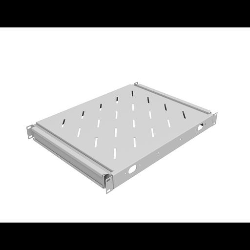 Полка выдвижная для шкафов глубиной 600мм, (глубина полки 350мм) распределенная нагрузка 20кг, цвет-серый (SNR-SHELF-06035-20GS) фото 3