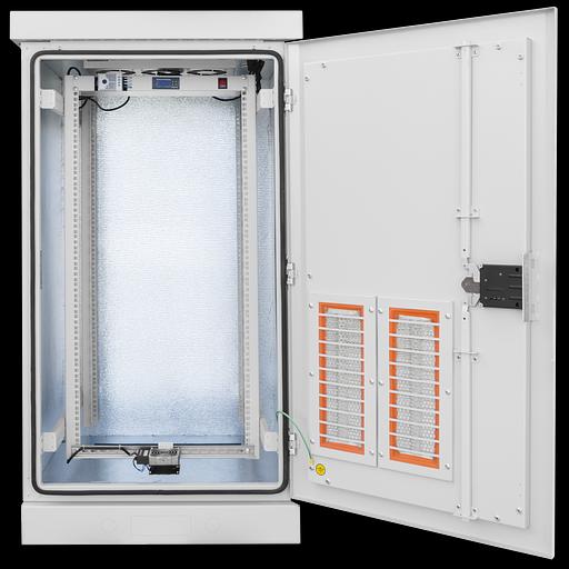 Шкаф климатический 24U, 700х700мм, (цоколь 100мм) фото 5