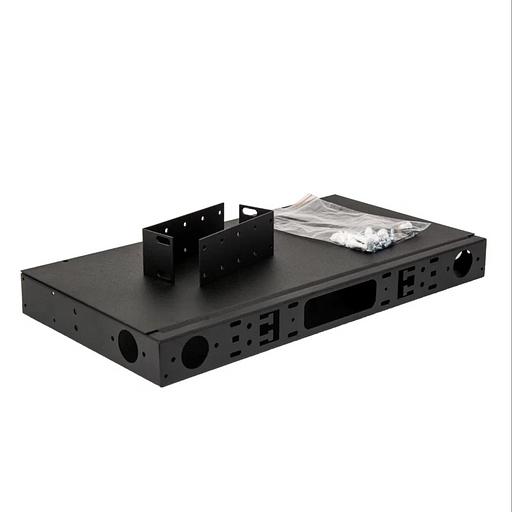 Кросс оптический 19" (ШКОС), до 24 портов (без планок) черный фото 2