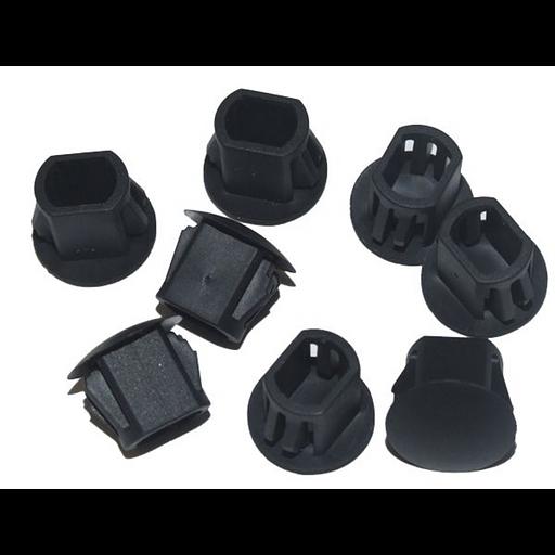 Пластиковые заглушки для круглых отверстий в оптических кроссах SNR-PLUG-FC (100шт) фото 3