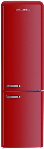Холодильник Maunfeld MFF186NFRR 2-хкамерн. красный фото 2