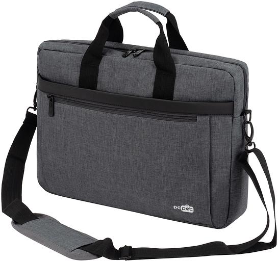 Сумка для ноутбука 15.6" PC Pet PCP15B4GY темно-серый полиэстер фото 4