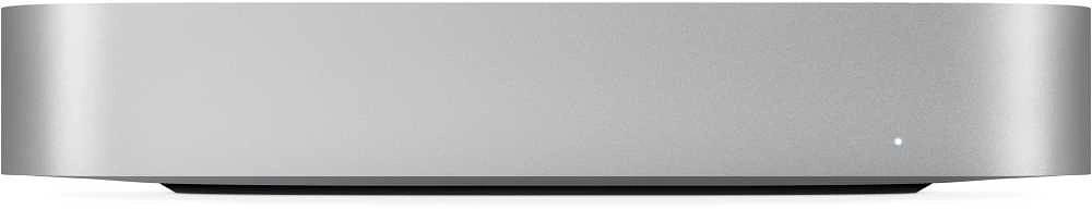 ПК Apple Mac mini A2686 slim M2 8 core (3.49) 16Gb SSD256Gb 10 core GPU macOS GbitEth WiFi BT серебристый (Z16K0003Q) фото 2